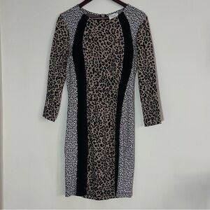 Wren | Leopard Print Dress | Large